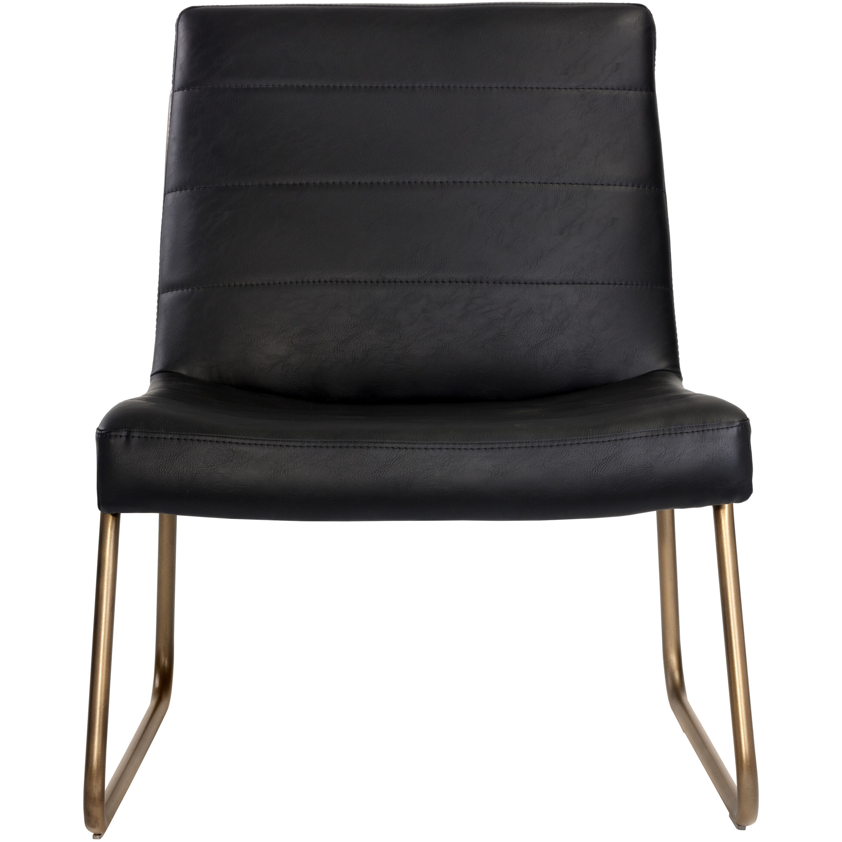 Anton Vintage Black Lounge Chair
